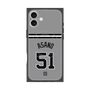 プレミアムスクエアケース with MagSafe［ 読売ジャイアンツ - #51 ASANO - ビジター ］