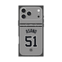 プレミアムスクエアケース with MagSafe［ 読売ジャイアンツ - #51 ASANO - ビジター ］