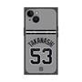 プレミアムスクエアケース with MagSafe［ 読売ジャイアンツ - #53 TAKANASHI - ビジター ］