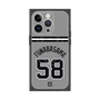 プレミアムスクエアケース with MagSafe［ 読売ジャイアンツ - #58 FUNABASAMA - ビジター ］