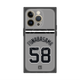 プレミアムスクエアケース with MagSafe［ 読売ジャイアンツ - #58 FUNABASAMA - ビジター ］