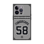 プレミアムスクエアケース with MagSafe［ 読売ジャイアンツ - #58 FUNABASAMA - ビジター ］