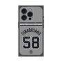 プレミアムスクエアケース with MagSafe［ 読売ジャイアンツ - #58 FUNABASAMA - ビジター ］