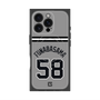 プレミアムスクエアケース with MagSafe［ 読売ジャイアンツ - #58 FUNABASAMA - ビジター ］