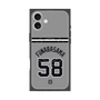 プレミアムスクエアケース with MagSafe［ 読売ジャイアンツ - #58 FUNABASAMA - ビジター ］