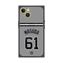 プレミアムスクエアケース with MagSafe［ 読売ジャイアンツ - #61 MASUDA - ビジター ］