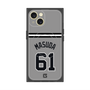 プレミアムスクエアケース with MagSafe［ 読売ジャイアンツ - #61 MASUDA - ビジター ］