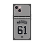 プレミアムスクエアケース with MagSafe［ 読売ジャイアンツ - #61 MASUDA - ビジター ］