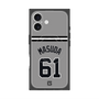 プレミアムスクエアケース with MagSafe［ 読売ジャイアンツ - #61 MASUDA - ビジター ］
