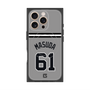 プレミアムスクエアケース with MagSafe［ 読売ジャイアンツ - #61 MASUDA - ビジター ］