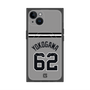 プレミアムスクエアケース with MagSafe［ 読売ジャイアンツ - #62 YOKOGAWA - ビジター ］