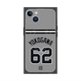 プレミアムスクエアケース with MagSafe［ 読売ジャイアンツ - #62 YOKOGAWA - ビジター ］