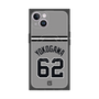 プレミアムスクエアケース with MagSafe［ 読売ジャイアンツ - #62 YOKOGAWA - ビジター ］