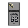 プレミアムスクエアケース with MagSafe［ 読売ジャイアンツ - #62 YOKOGAWA - ビジター ］