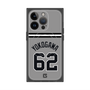プレミアムスクエアケース with MagSafe［ 読売ジャイアンツ - #62 YOKOGAWA - ビジター ］