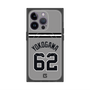 プレミアムスクエアケース with MagSafe［ 読売ジャイアンツ - #62 YOKOGAWA - ビジター ］
