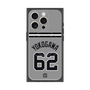 プレミアムスクエアケース with MagSafe［ 読売ジャイアンツ - #62 YOKOGAWA - ビジター ］