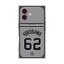 プレミアムスクエアケース with MagSafe［ 読売ジャイアンツ - #62 YOKOGAWA - ビジター ］