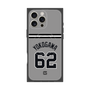 プレミアムスクエアケース with MagSafe［ 読売ジャイアンツ - #62 YOKOGAWA - ビジター ］