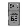 プレミアムスクエアケース with MagSafe［ 読売ジャイアンツ - #62 YOKOGAWA - ビジター ］