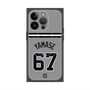 プレミアムスクエアケース with MagSafe［ 読売ジャイアンツ - #67 YAMASE - ビジター ］