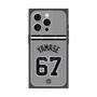 プレミアムスクエアケース with MagSafe［ 読売ジャイアンツ - #67 YAMASE - ビジター ］