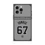 プレミアムスクエアケース with MagSafe［ 読売ジャイアンツ - #67 YAMASE - ビジター ］