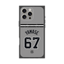 プレミアムスクエアケース with MagSafe［ 読売ジャイアンツ - #67 YAMASE - ビジター ］