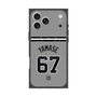 プレミアムスクエアケース with MagSafe［ 読売ジャイアンツ - #67 YAMASE - ビジター ］