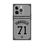 プレミアムスクエアケース with MagSafe［ 読売ジャイアンツ - #71 YAMAGUCHI - ビジター ］