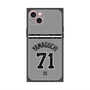 プレミアムスクエアケース with MagSafe［ 読売ジャイアンツ - #71 YAMAGUCHI - ビジター ］