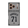 プレミアムスクエアケース with MagSafe［ 読売ジャイアンツ - #71 YAMAGUCHI - ビジター ］