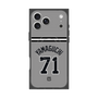 プレミアムスクエアケース with MagSafe［ 読売ジャイアンツ - #71 YAMAGUCHI - ビジター ］