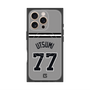 プレミアムスクエアケース with MagSafe［ 読売ジャイアンツ - #77 UTSUMI - ビジター ］