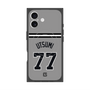 プレミアムスクエアケース with MagSafe［ 読売ジャイアンツ - #77 UTSUMI - ビジター ］