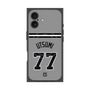 プレミアムスクエアケース with MagSafe［ 読売ジャイアンツ - #77 UTSUMI - ビジター ］
