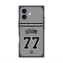 プレミアムスクエアケース with MagSafe［ 読売ジャイアンツ - #77 UTSUMI - ビジター ］