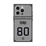 プレミアムスクエアケース with MagSafe［ 読売ジャイアンツ - #80 YANO - ビジター ］