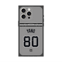 プレミアムスクエアケース with MagSafe［ 読売ジャイアンツ - #80 YANO - ビジター ］