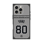 プレミアムスクエアケース with MagSafe［ 読売ジャイアンツ - #80 YANO - ビジター ］