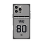 プレミアムスクエアケース with MagSafe［ 読売ジャイアンツ - #80 YANO - ビジター ］