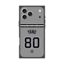 プレミアムスクエアケース with MagSafe［ 読売ジャイアンツ - #80 YANO - ビジター ］