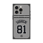 プレミアムスクエアケース with MagSafe［ 読売ジャイアンツ - #81 SUGIUCHI - ビジター ］