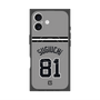 プレミアムスクエアケース with MagSafe［ 読売ジャイアンツ - #81 SUGIUCHI - ビジター ］