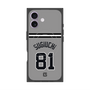 プレミアムスクエアケース with MagSafe［ 読売ジャイアンツ - #81 SUGIUCHI - ビジター ］