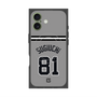 プレミアムスクエアケース with MagSafe［ 読売ジャイアンツ - #81 SUGIUCHI - ビジター ］