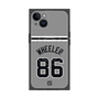 プレミアムスクエアケース with MagSafe［ 読売ジャイアンツ - #86 WHEELER - ビジター ］