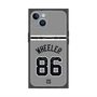 プレミアムスクエアケース with MagSafe［ 読売ジャイアンツ - #86 WHEELER - ビジター ］