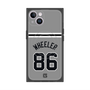 プレミアムスクエアケース with MagSafe［ 読売ジャイアンツ - #86 WHEELER - ビジター ］