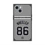 プレミアムスクエアケース with MagSafe［ 読売ジャイアンツ - #86 WHEELER - ビジター ］